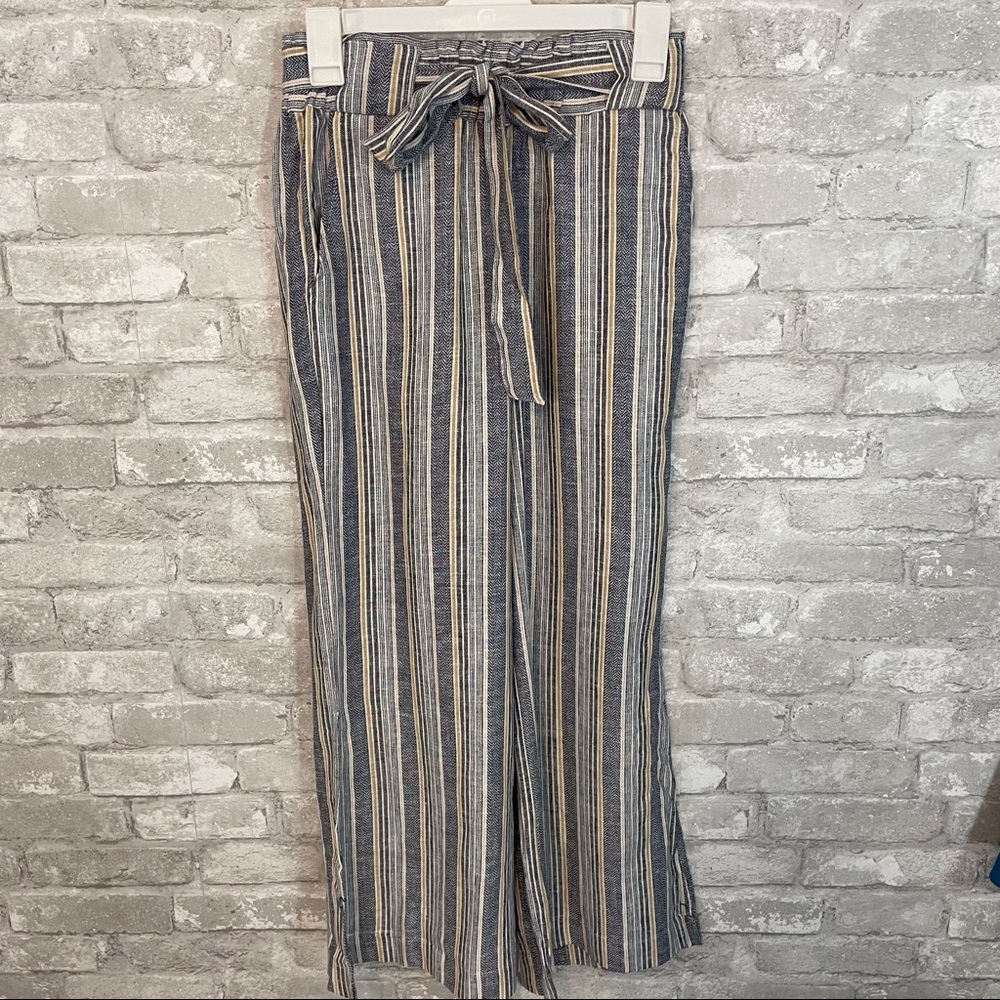 Indigo Rein Stripe Flare Pants